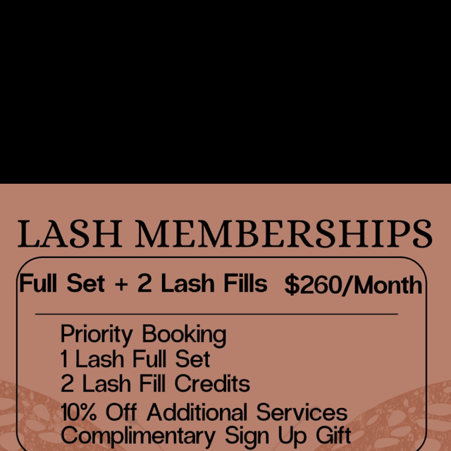 Mega Volume Full Set + 2 Lash Fills at Fearless Beauty Lounge in Norman, OK